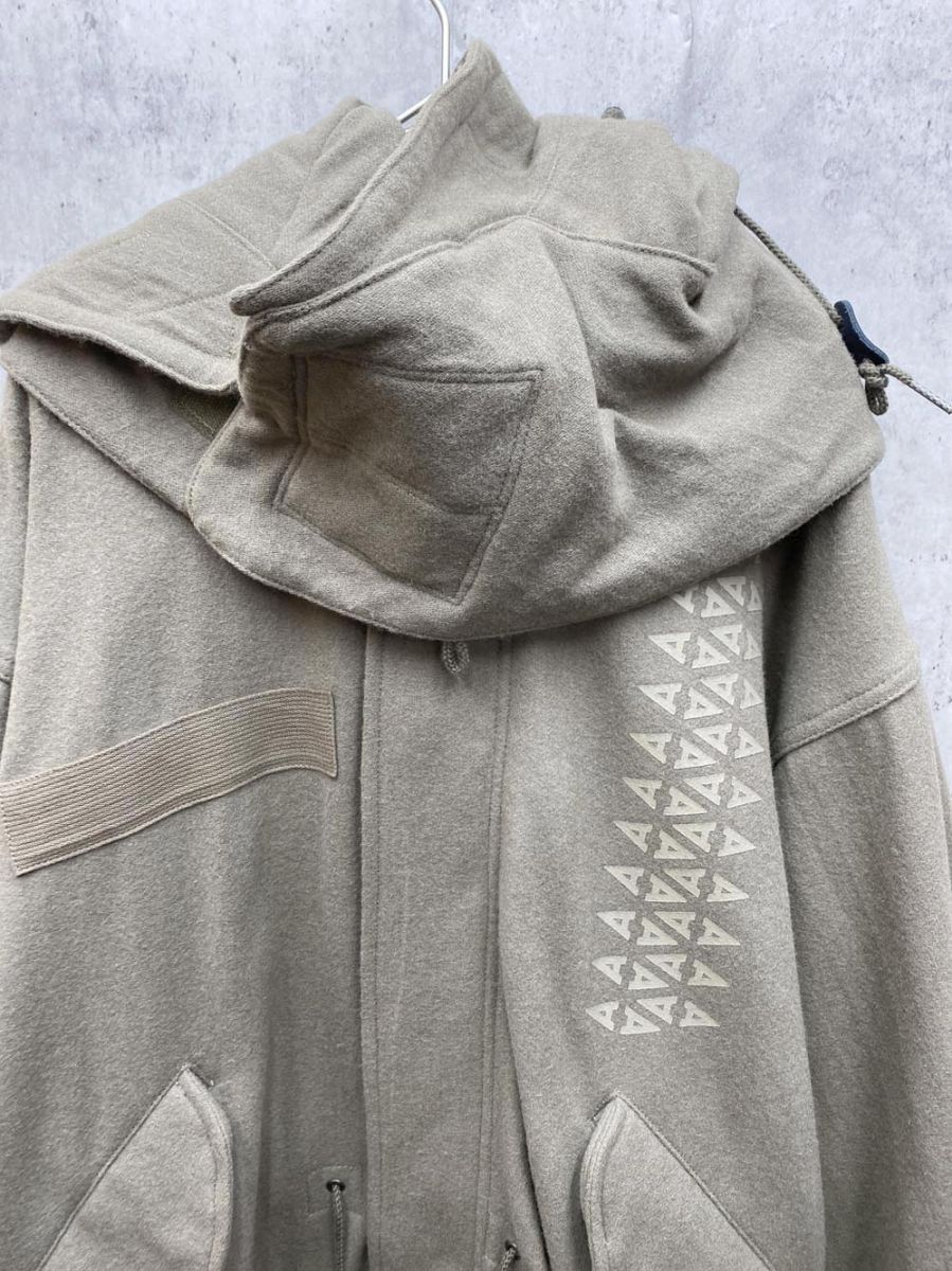 CLANE×fragment design クラネ×フラグメントデザイン 19104-0571 M-65 モッズ コート sizeS 36-38 カーキ ◆ ◎レディース