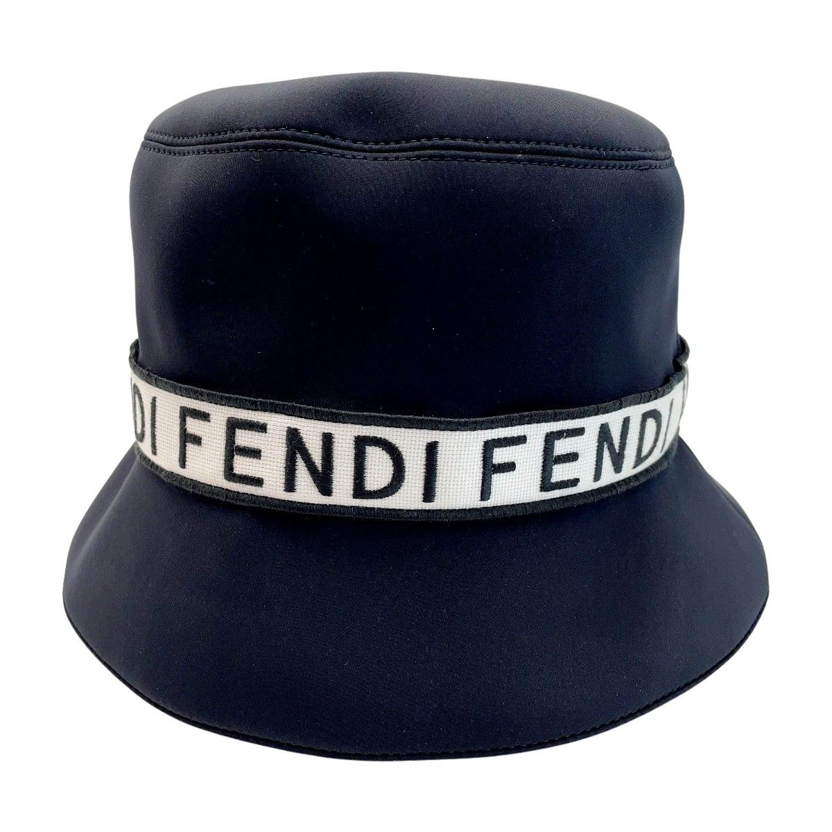 FENDI フェンディ テクニカルファブリック ブラック 帽子 ハット