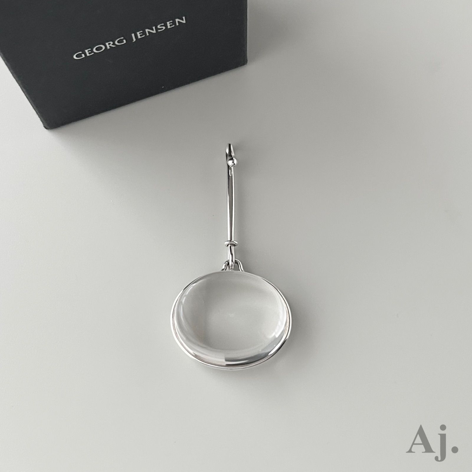 ジョージジェンセン デュウ ドロップ ロッククリスタル ネックレス