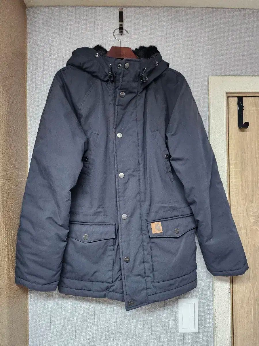 Carhartt カーハート トラッパー パーカー 黒 ブルゾン s