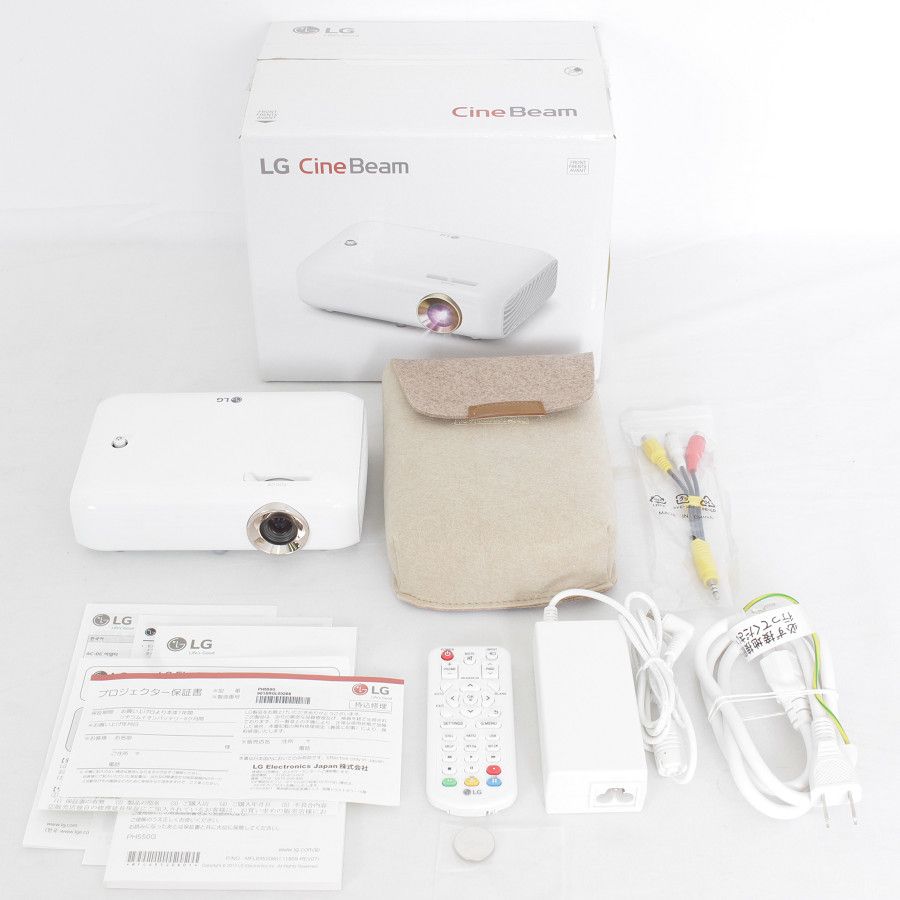 LG Minibeam PH550G 美品セット LG プロジェクター 本体 美品】LG