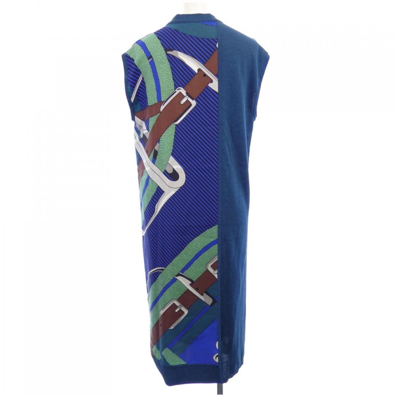 エルメス HERMES *97-7756 ツイルレーヌ ワンピース