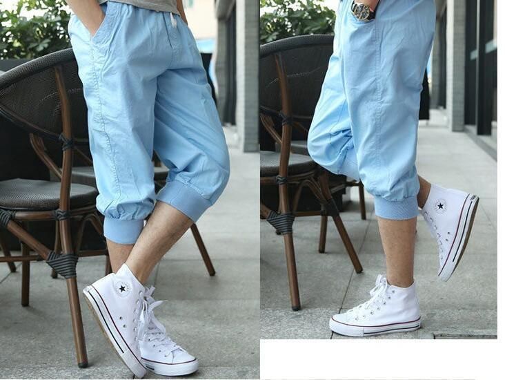 クロップドパンツ ハーフパンツ メンズ 七分丈パンツ 7分丈