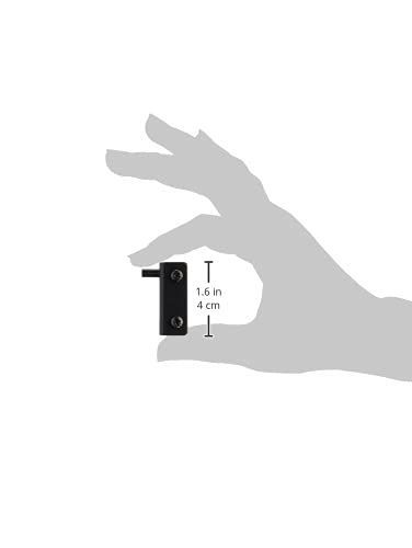 ベスト ガラスヒンジ 黒 2-373
