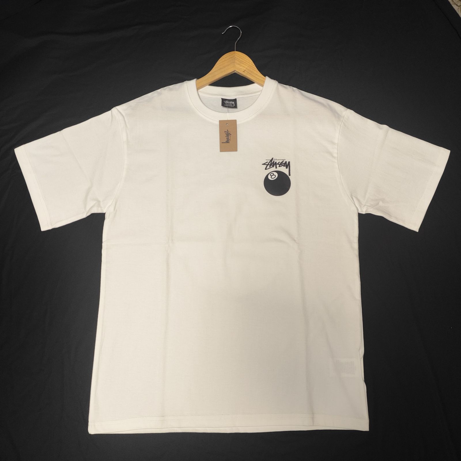 新品未使用 STUSSY 8ボール 半袖TシャツL STUSSY 8 BALLステューシー 8ボール 半袖Tシャツ | street＊style