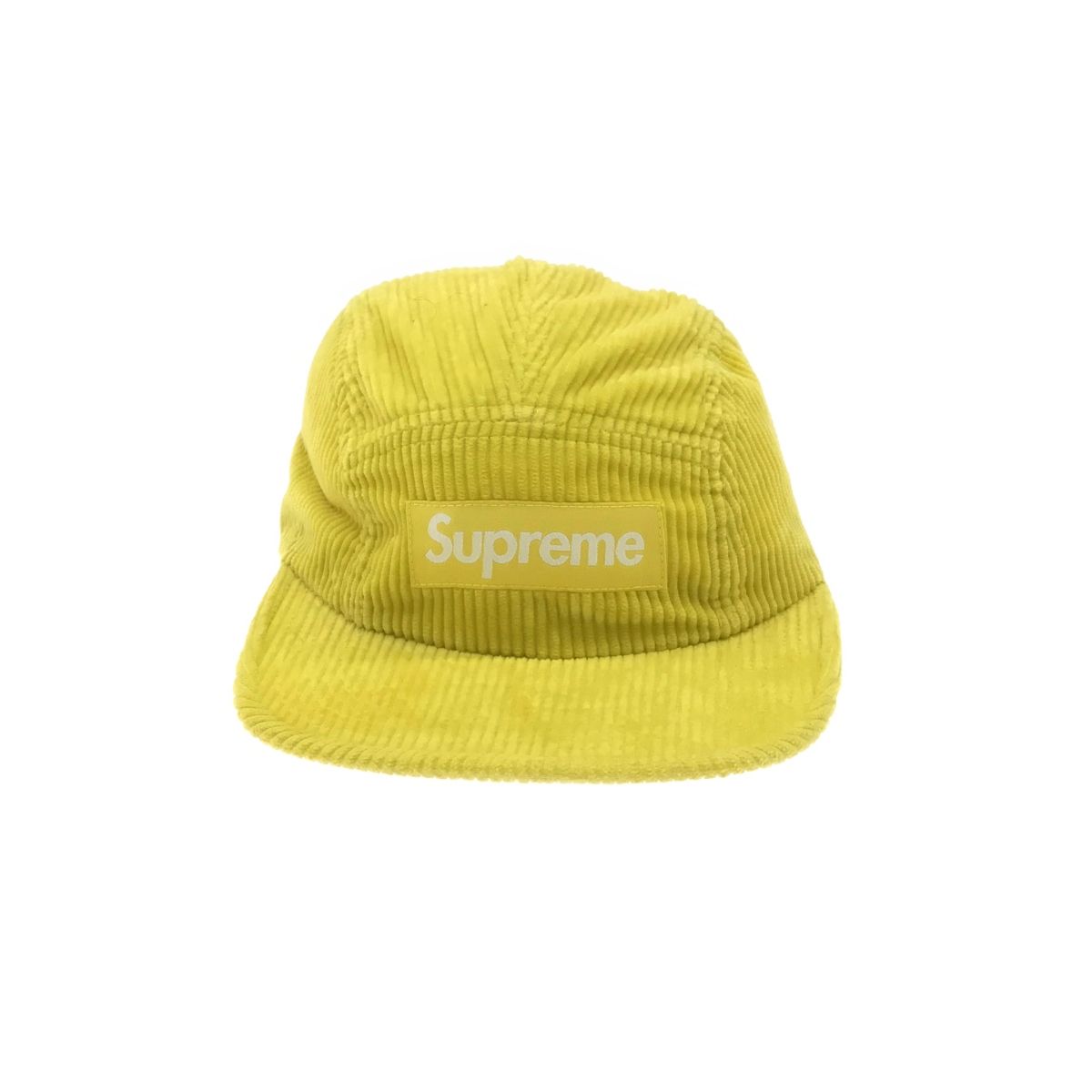 Supreme シュプリーム 24AW Corduroy Camp Cap コーデュロイキャンプキャップ イエロー F