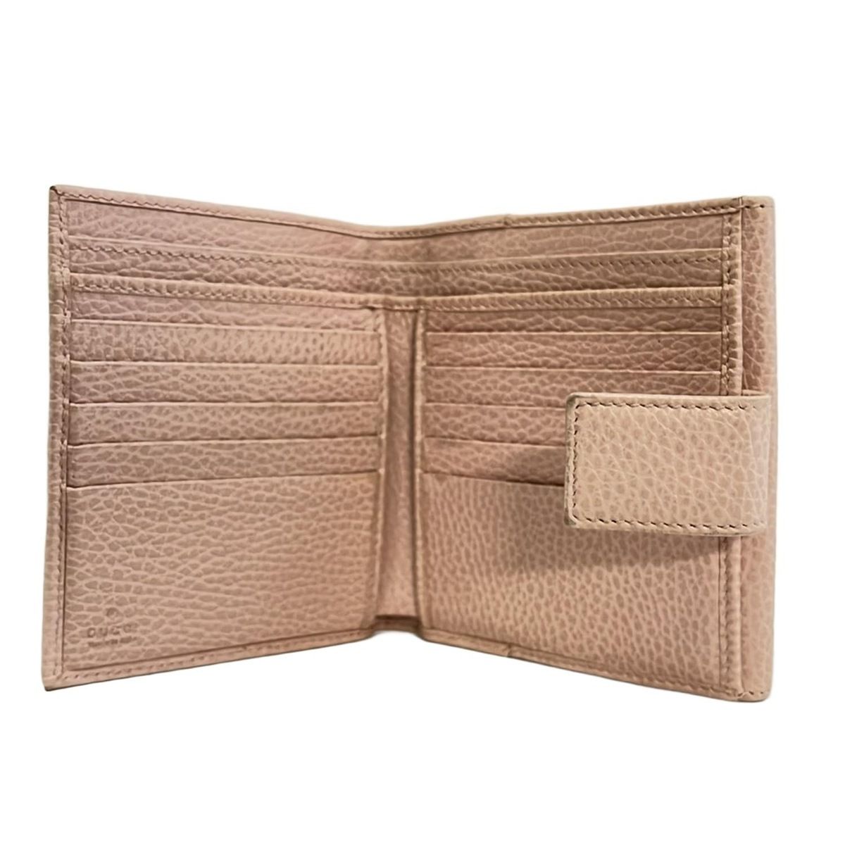 GUCCI(グッチ) Wホック財布 GGマーモント 456122 ライトピンク GUCCI(グッチ) Wホック財布 GGマーモント 456122 ライトピンク