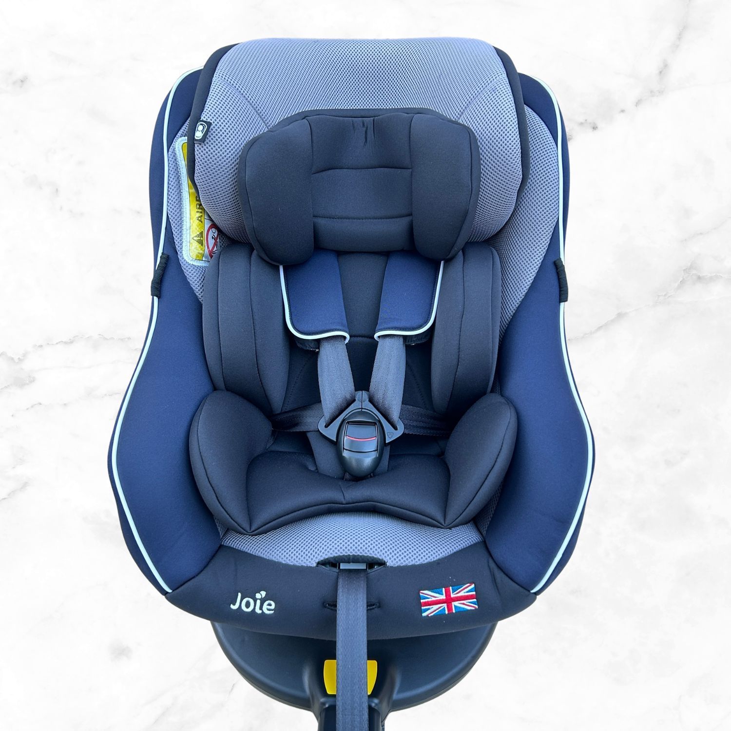 美品】joie ジョイー Arc360° ISOFIX グレー ネイビー ブルー
