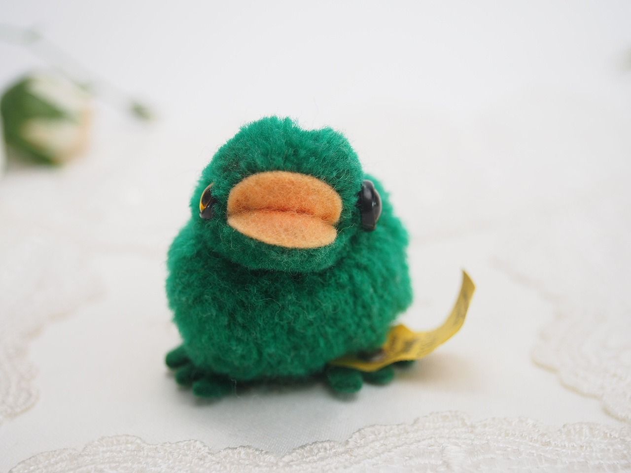 Steiff - シュタイフ★Woolen Frog ID完品★ぽんぽんカエル/蛙/フロッグ Steiff - シュタイフ☆Woolen Frog ID完品☆ぽんぽんカエル/蛙