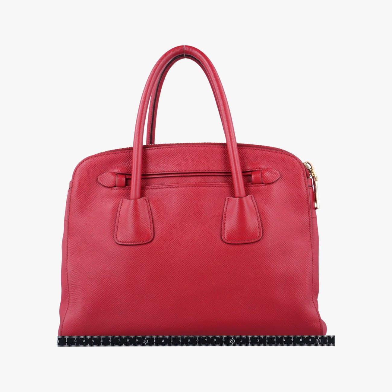 プラダPradaクイルフレーム フオコ レッドサフィアーノレザーBN256956