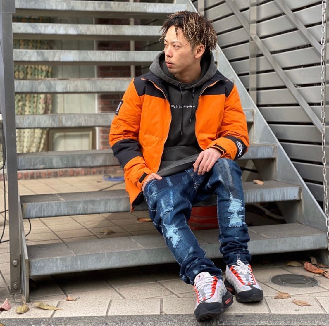 LEFLAH(レフラー)2way nylon down jacket(CAMO) - ジャケット・アウター