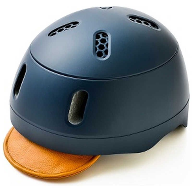 送料無料 ♥ 未開梱 クミカ工業 KS004ANV-L kumoa Leather visor Navy KS004ANV_L