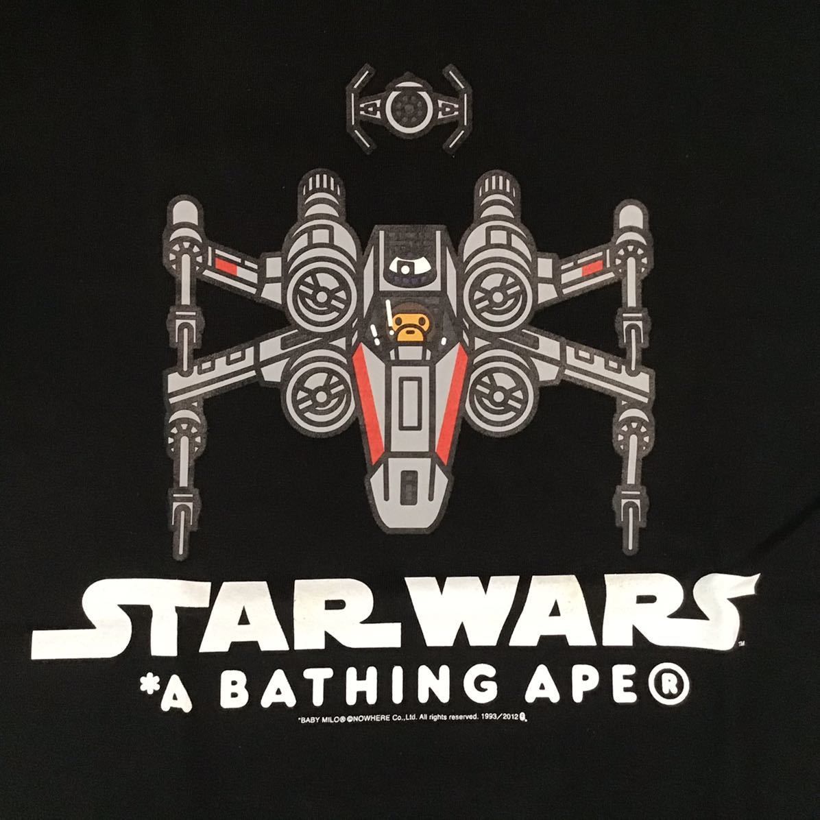 新品 スターウォーズ マイロ Tシャツ BAPE starwars milo