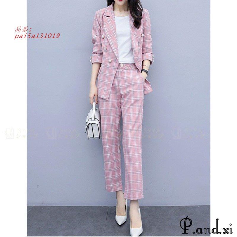 チェック スリム