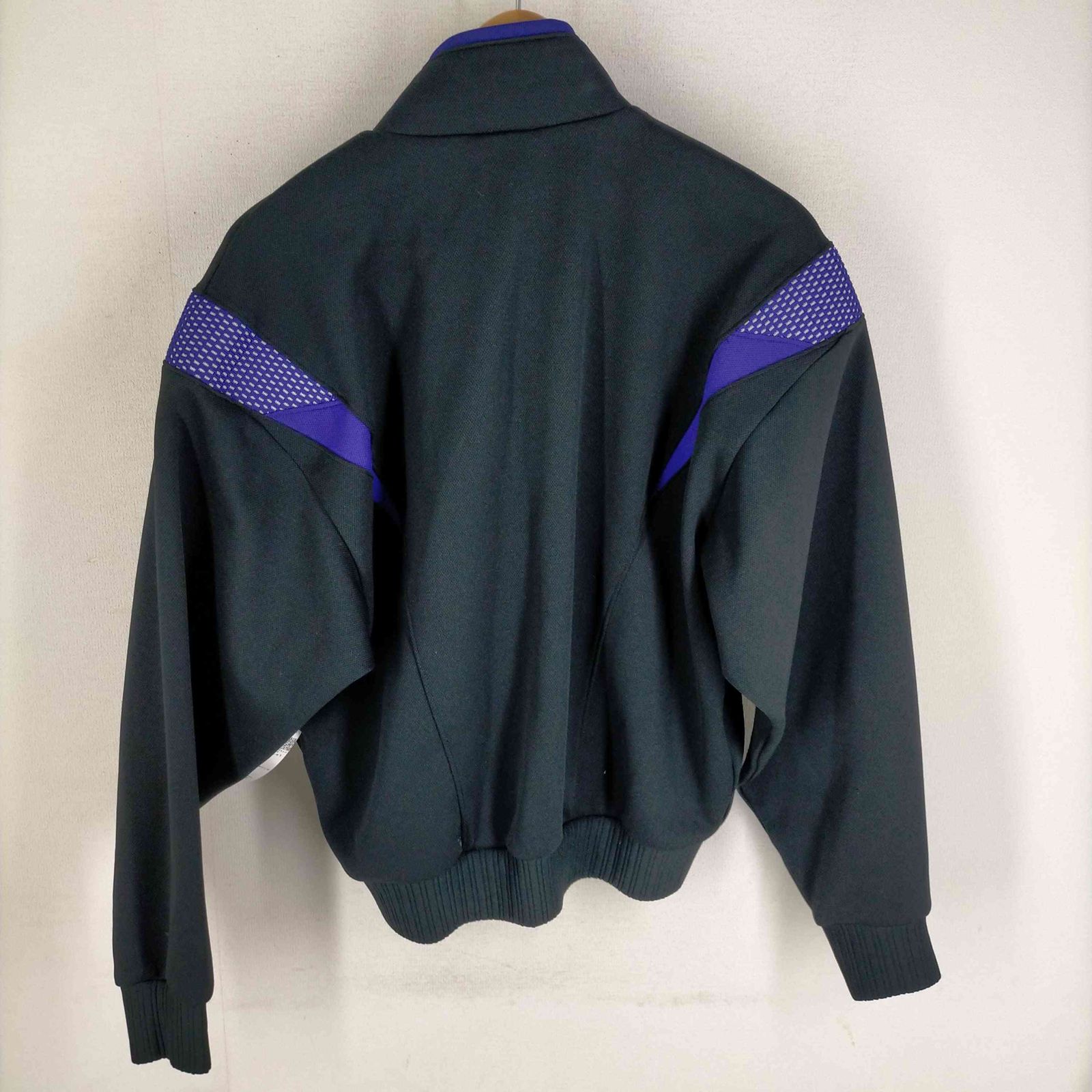 adidas デサント期 90s トラックジャケット トレフォイルロゴ アディダス adidas 90s デサント製 トレフォイルロゴ刺しゅう トラック