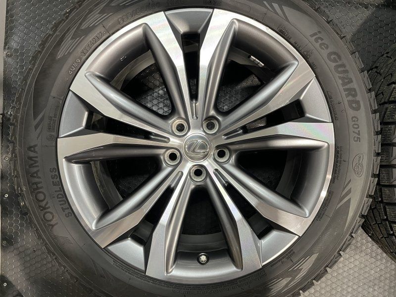 YOKOHAMA G075 235/55R20】スタッドレス【LEXUS RX450h バージョンL