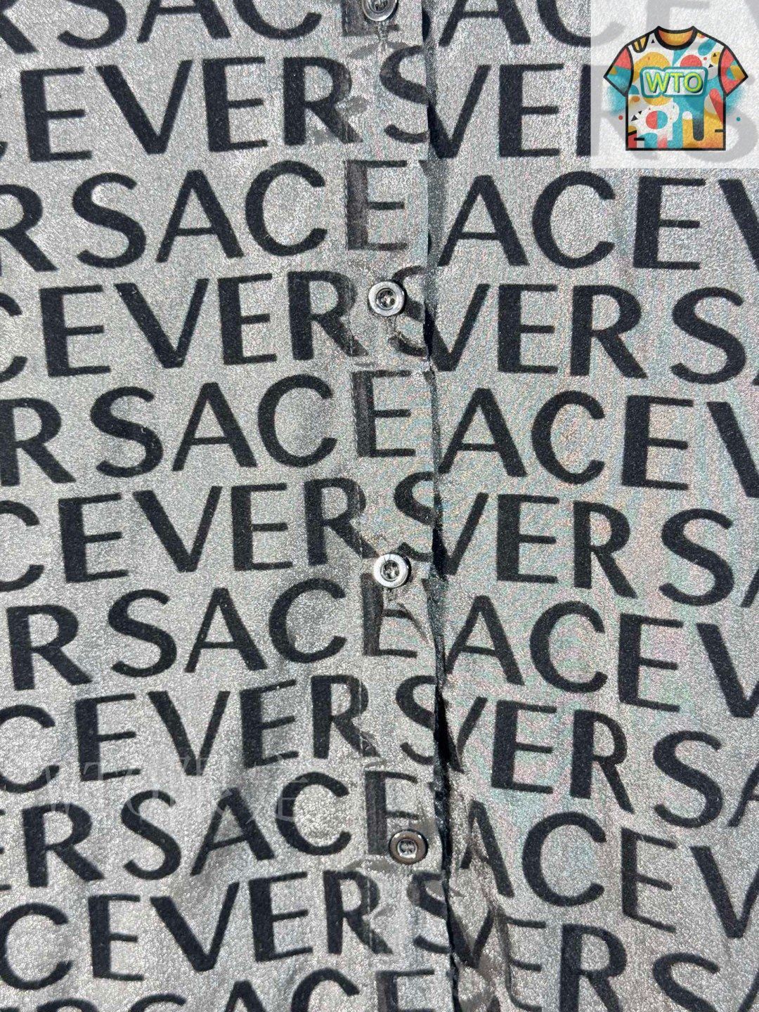 ☆ VERSACE ☆ コットン ロゴ半袖Tシャツ VERSACE ヴェルサーチ Tシャツ メンズ 半袖 ブランド 人気