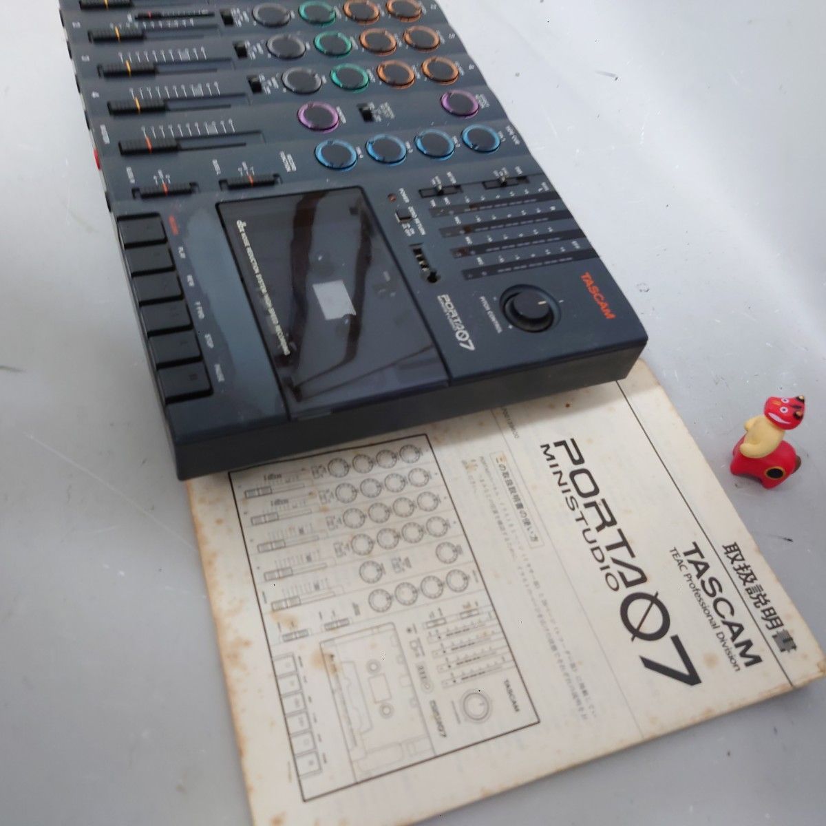 TASCAM PORTA 07 カセットMTR Tascam Porta 07 Ministudio 4 track Analog Cassette Recorder