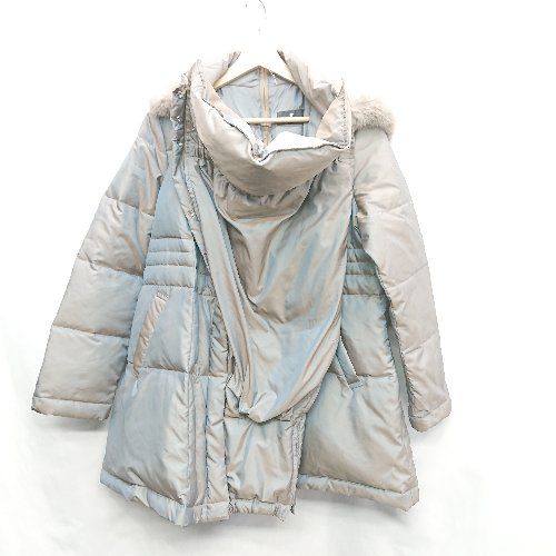 ⊇ blanc et blanche ブランエブランシュ ３WAY あかちゃん本舗 長袖 ママコート サイズML グレー レディース E 1502180068690