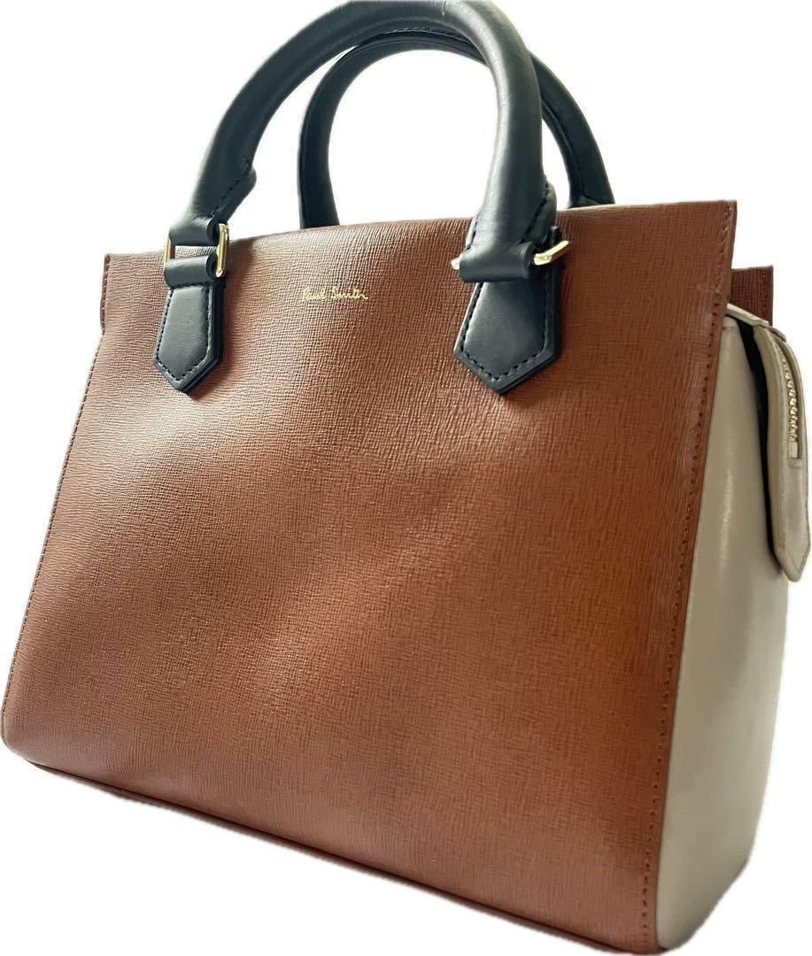 未使用級】2WAY Paul Smith ポールスミス ハンドバッグ カメラ