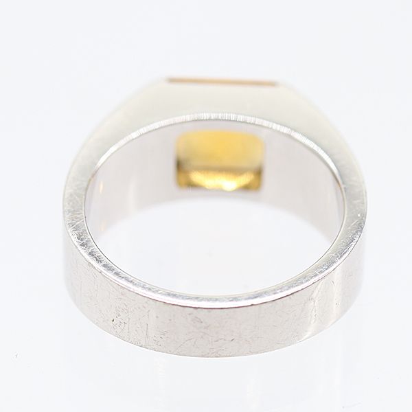 カルティエ タンクリング 750 WG 14.2g 56 F22127 ジュエリー 0836220 10NBT AKO ABC 16774