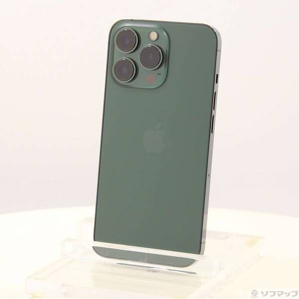 〔 品〕 iPhone13 Pro 512GB アルパイングリーン MNE03J A SIMフリー 258