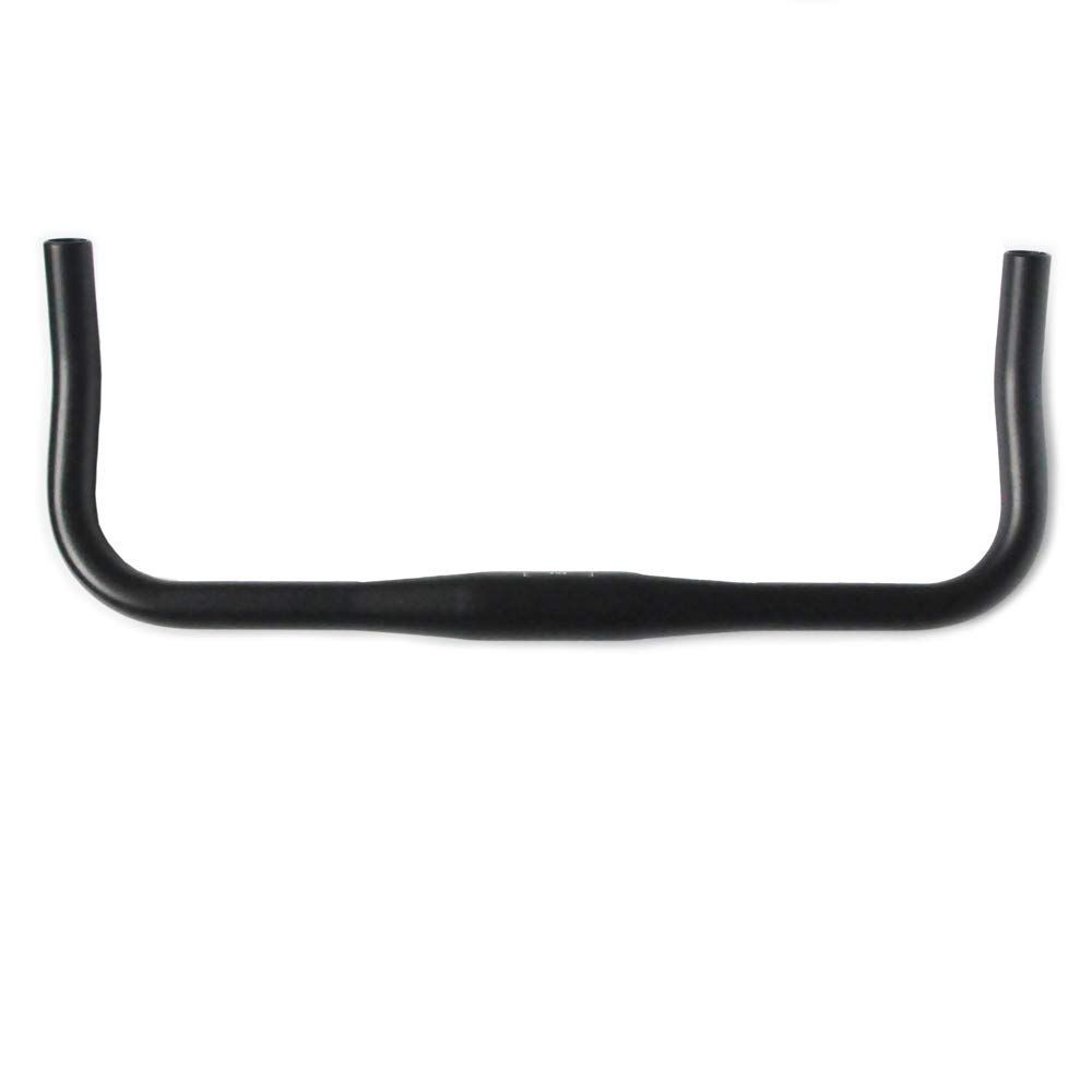 【人気商品】UPANBIKE バイクハンドルバー ブルホーンハンドルバー アルミ合金バー φ31.8mm*400mm 固定ギアバイク用 ロードバイク