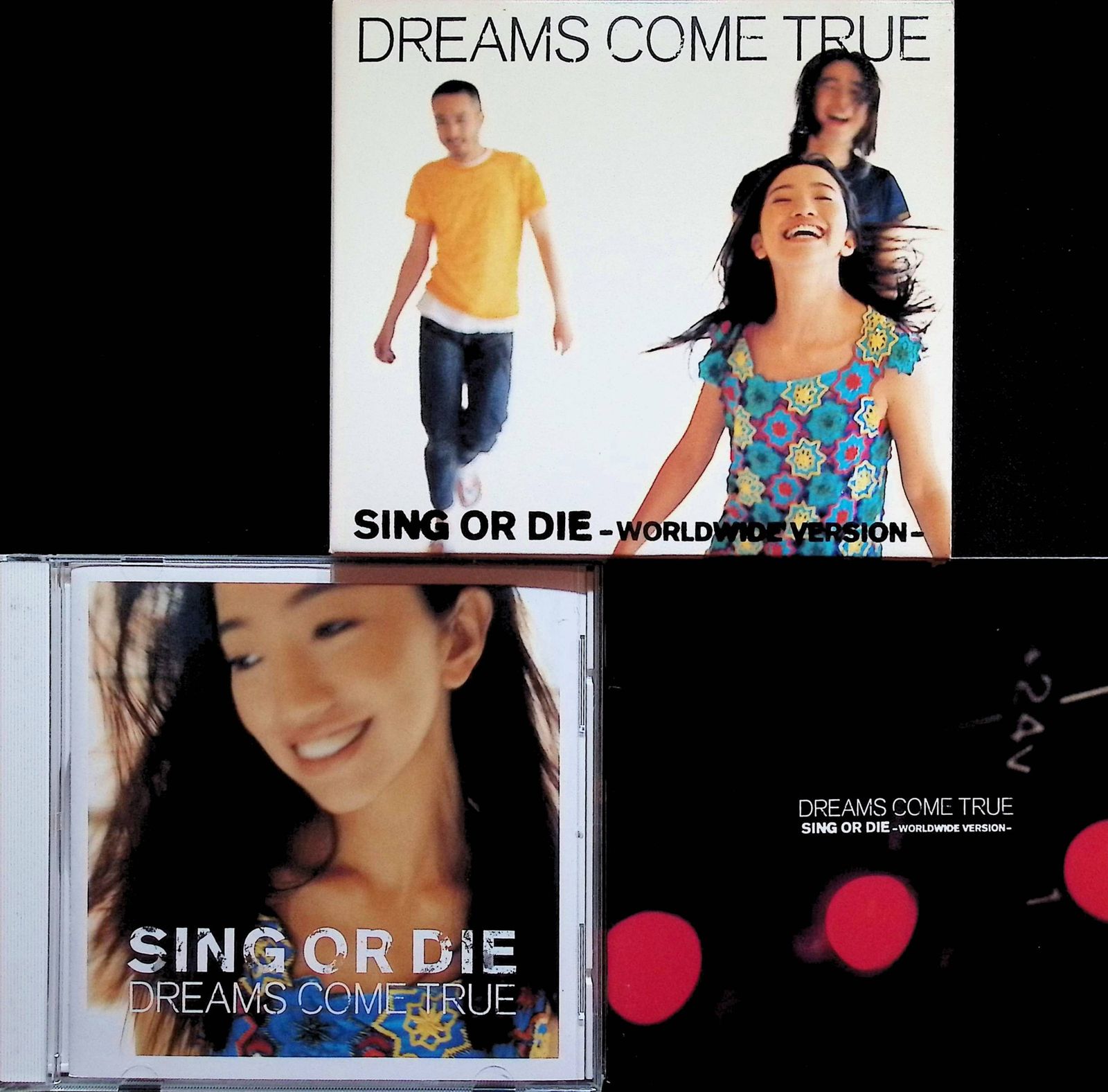 ドリカム　直筆サイン入り　SING OR DIE歌詞カード ドリカム 直筆サイン入り SING OR DIE歌詞カード