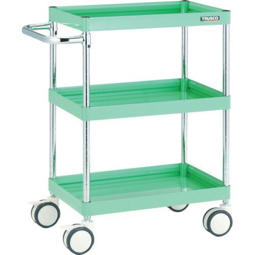 ＴＲＵＳＣＯ ファルコンワゴン ７５０×５００ ウレタン双輪車 ホワイト