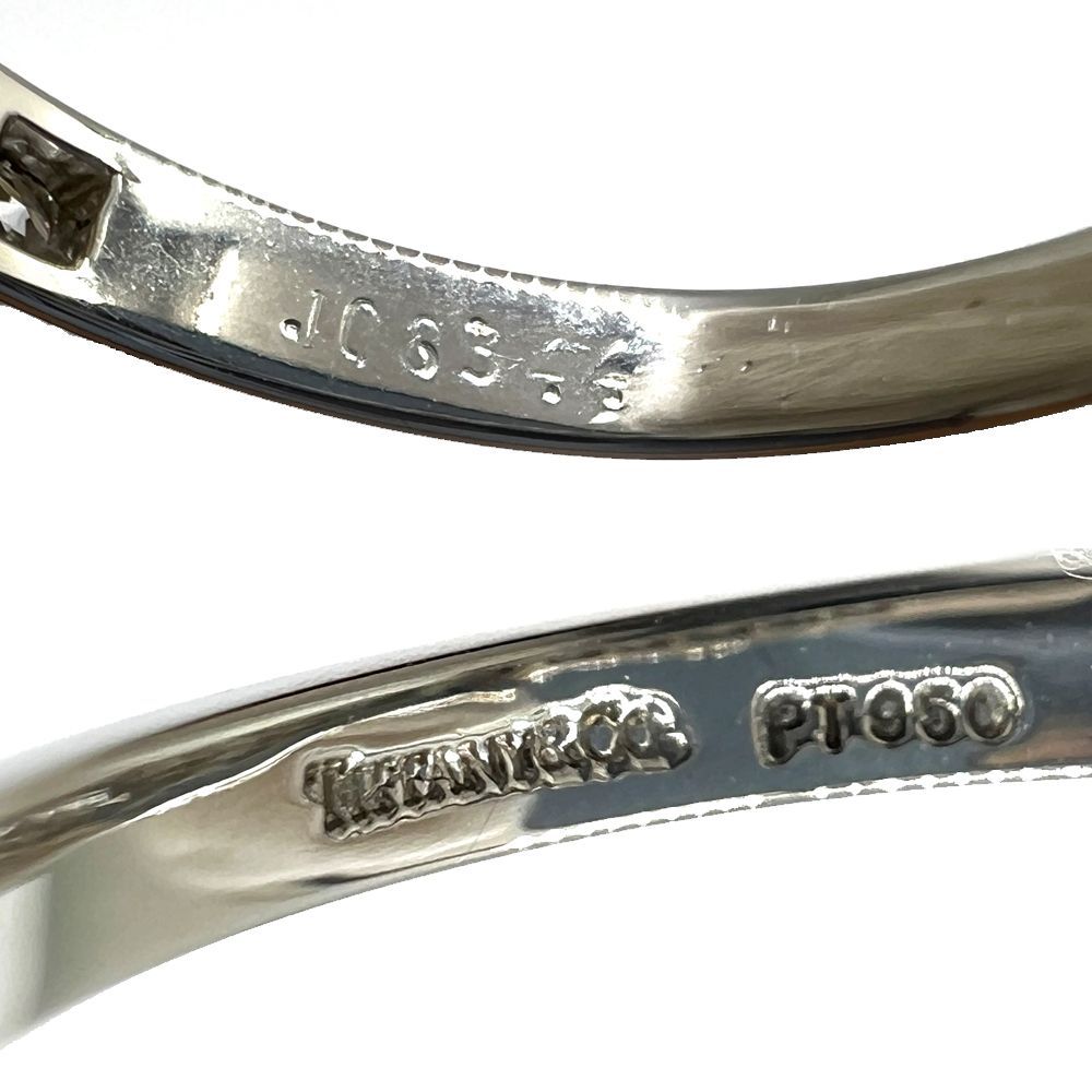 Tiffany&Co. ティファニー ソリティアリング ダイヤ 0.6ct #8 新品