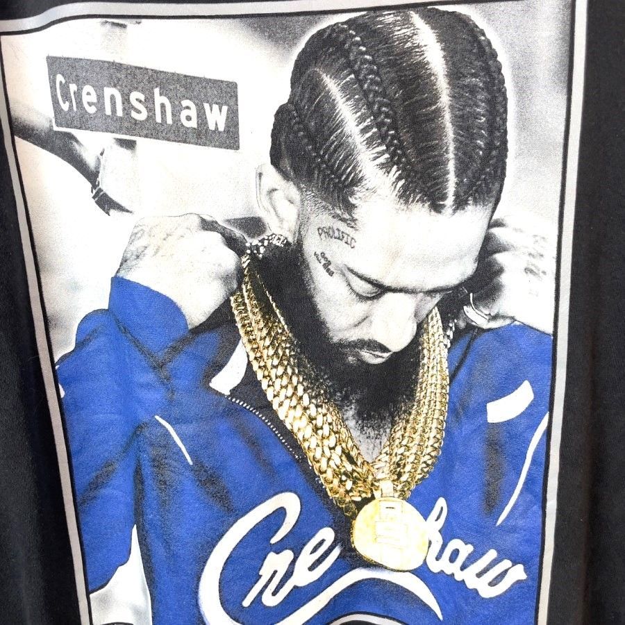 Three Layerニプシー・ハッスルNipsey Hussleプルオーバー