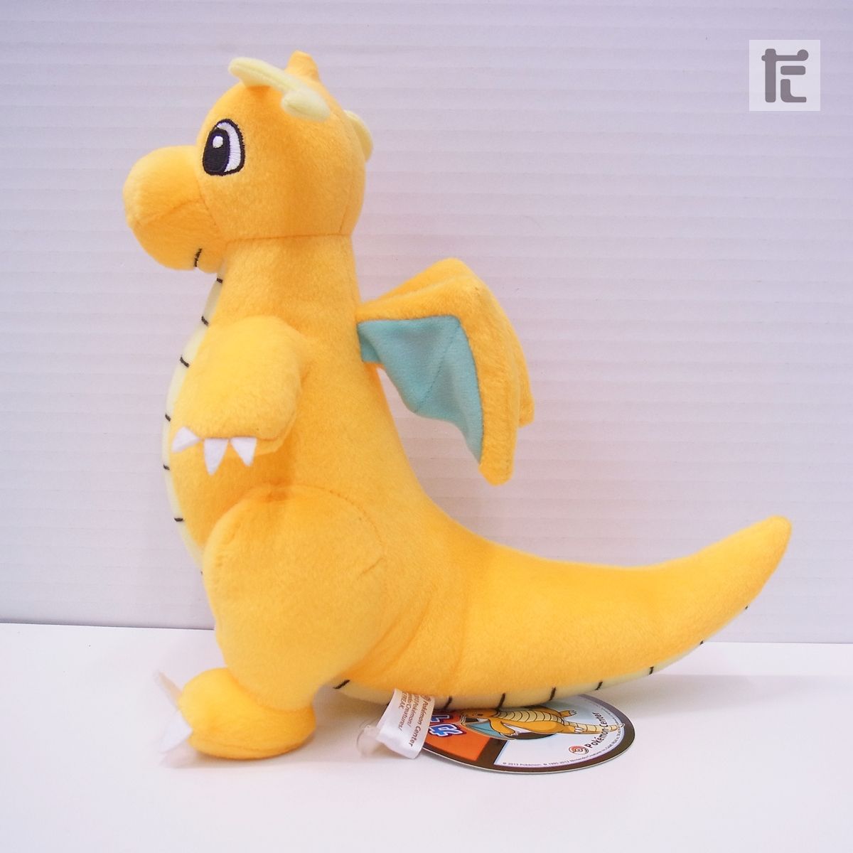 タグ付き　カイリュードール　ポケモンセンター　ぬいぐるみ ポケモン - カイリュードール ポケセンセンター ぬいぐるみ タグ