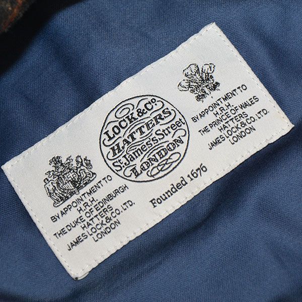 LOCK＆Co.HATTERS アルパカ混ウールキャスケット LOCK＆Co. HATTERS ロックアンドカンパニー ハッターズ アルパカ混