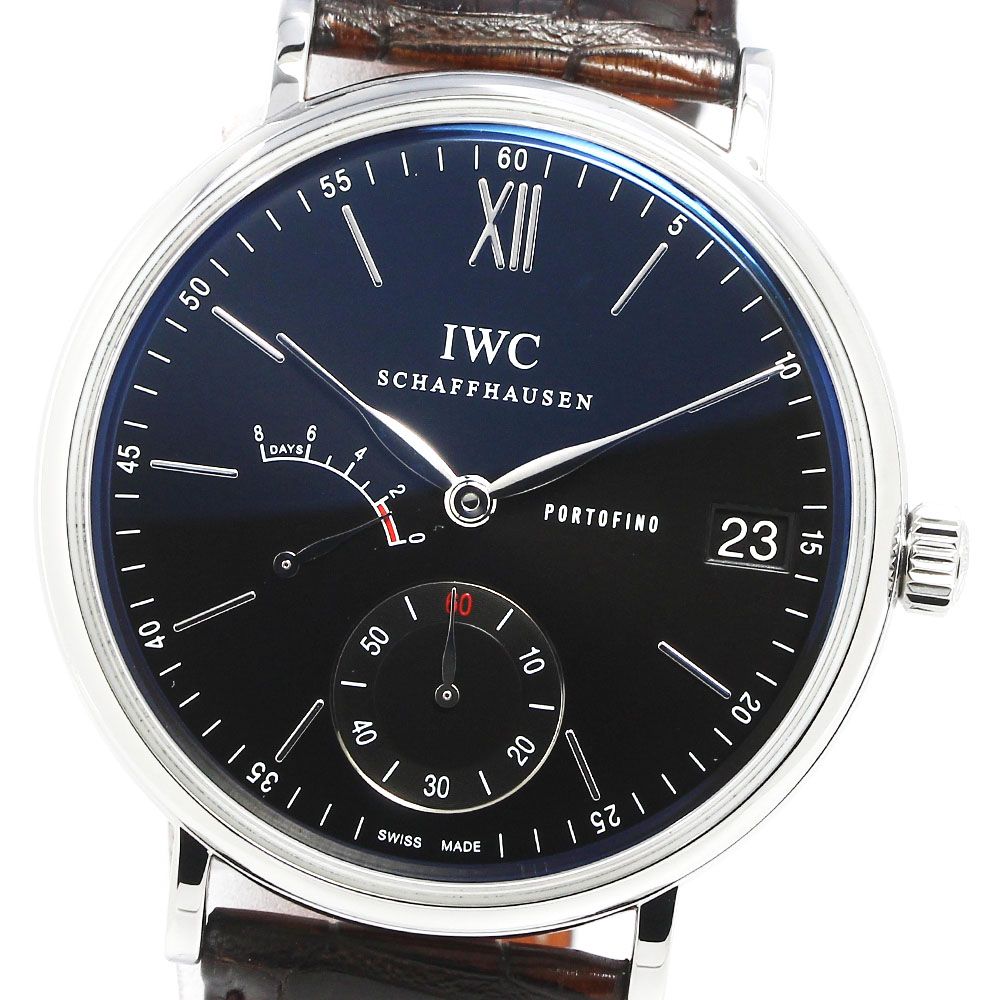 IWC ポートフィノ ハンドワインド 8デイズ IW510102 メンズ 腕時計 手 ...