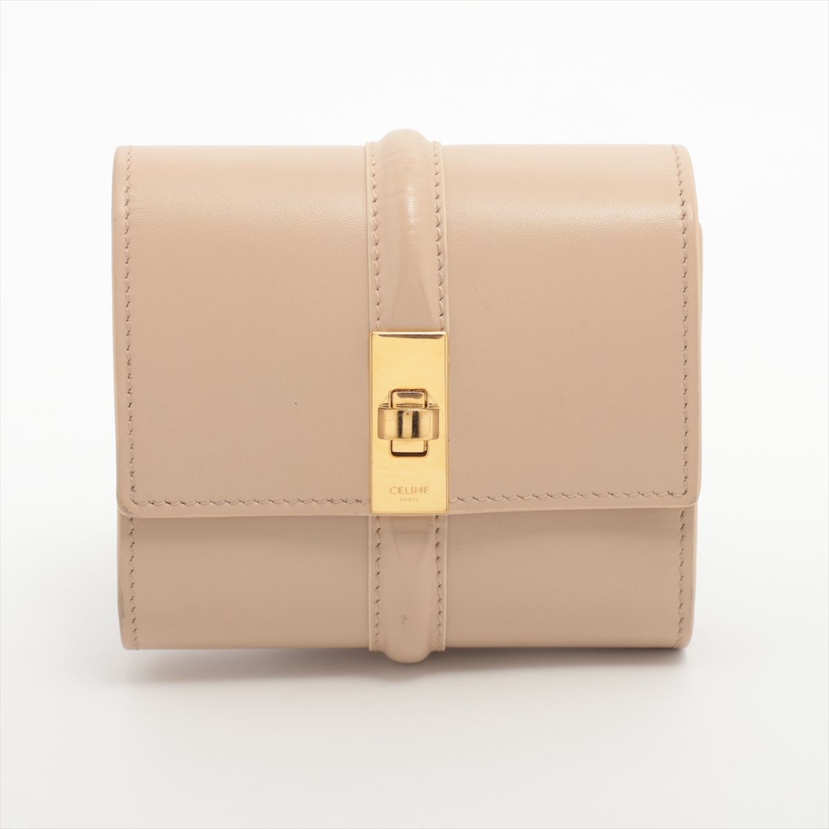 CELINE スモールトリフォールドウォレット 三つ折り財布 ピンク