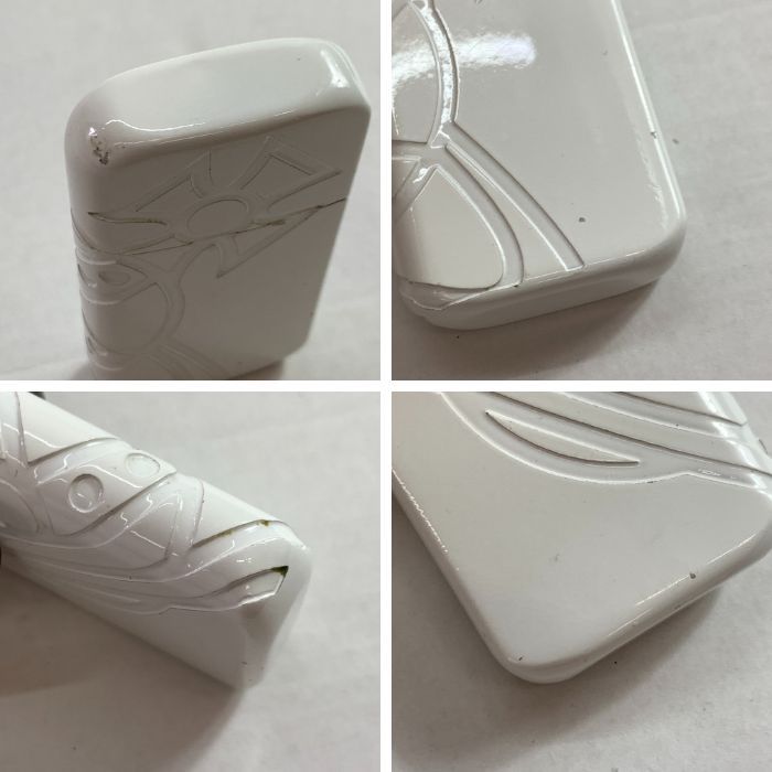 04w5056▽ Vivienne Westwood ヴィヴィアン ウェストウッド オイルライター ライター zippo ジッポ 喫煙具 ホワイト オーブ 型抜き 八王子店 WWW_KANDAIZUMI_COM