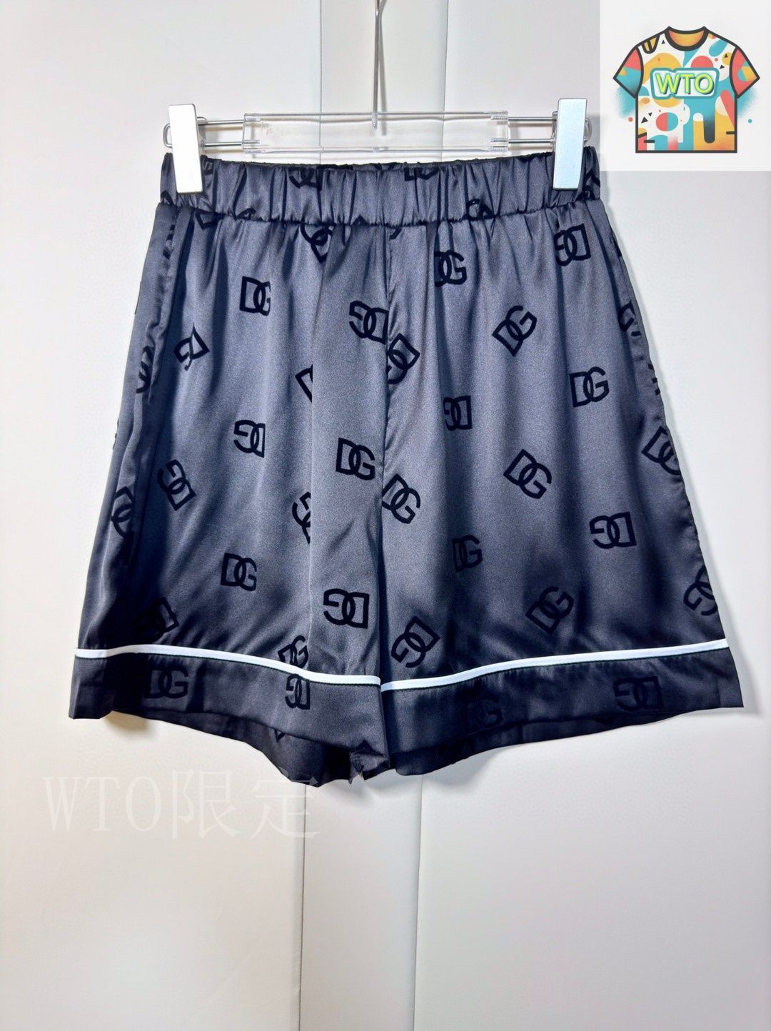 今日特価】Dolce&Gabbana Logo Jacquard Shirt & Print Shorts