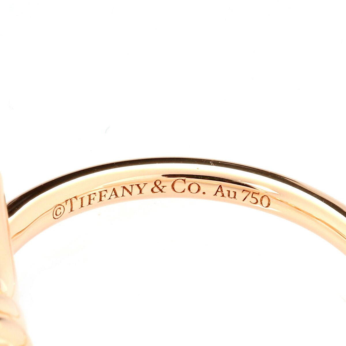 ティファニー ノット リング 指輪 K18 9号 TIFFANY&Co. 中古  