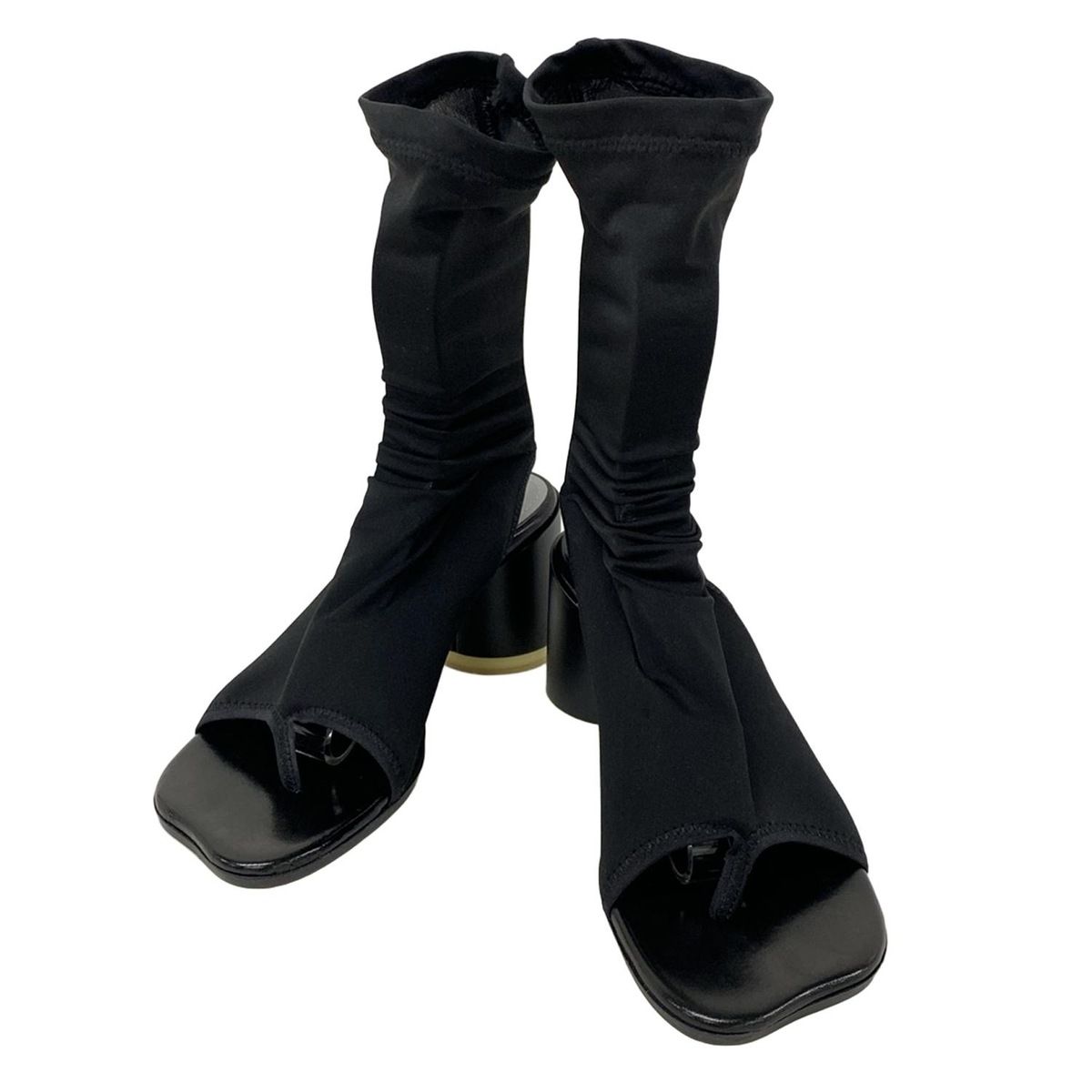 MM6 エムエムシックス ブーツ 35 レディース - 黒 ブーツサンダル|トング|アウトソール張替済