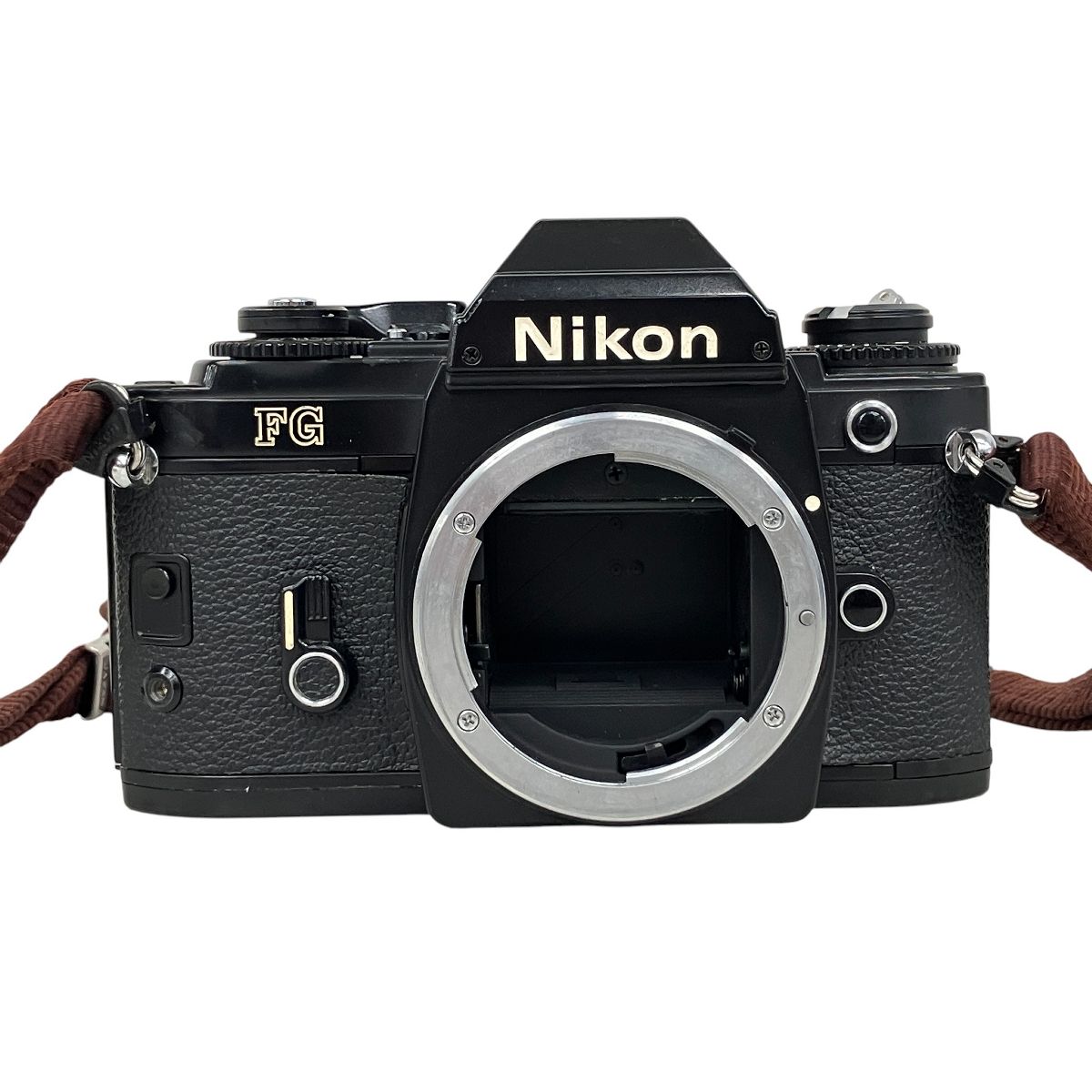 Nikon FG 一眼レフ フィルムカメラ ボディ ブラック MD-14付き