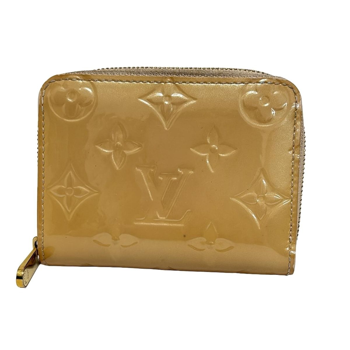 お値下げ中Louis Vuitton イエローレザー コインケース　ヴェルニ LOUIS VUITTON(ルイヴィトン) コインケース モノグラムヴェルニ