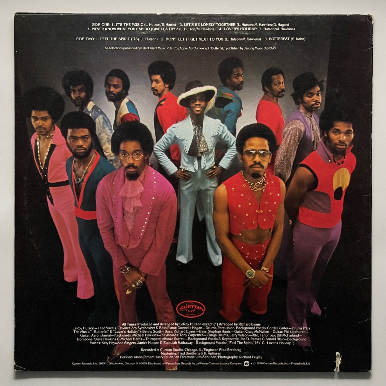 レコード (LP) [Soul] Leroy Hutson Featuring The Free Spirit