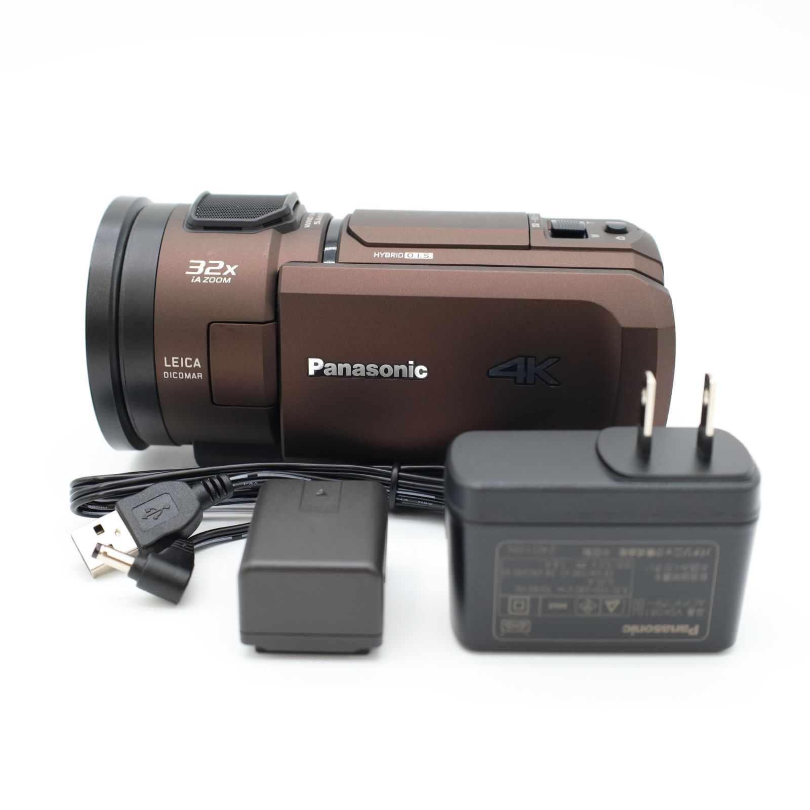ほぼ PANASONIC デジタル4Kビデオカメラ HC-VX1M-T ブラウン 番 593