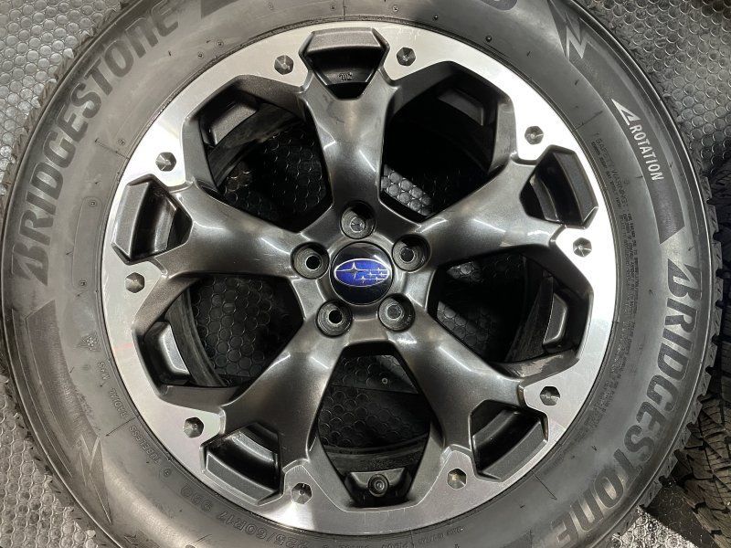 BS BLIZZAK DM-V3 225/60R17】スタッドレス【SUBARU XV 純正ホイール 