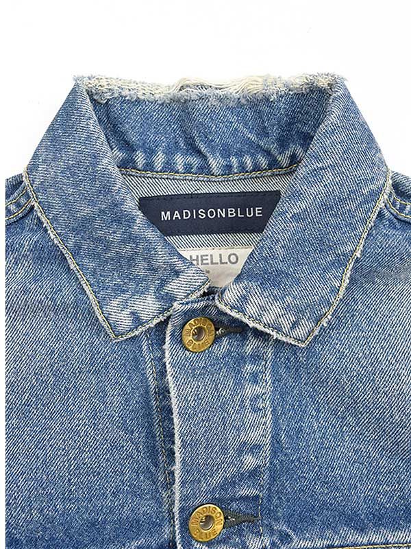 MADISON BLUE CRASHEDジャケット美品 ジャケット CRASHED 3RD TYPE G JAC