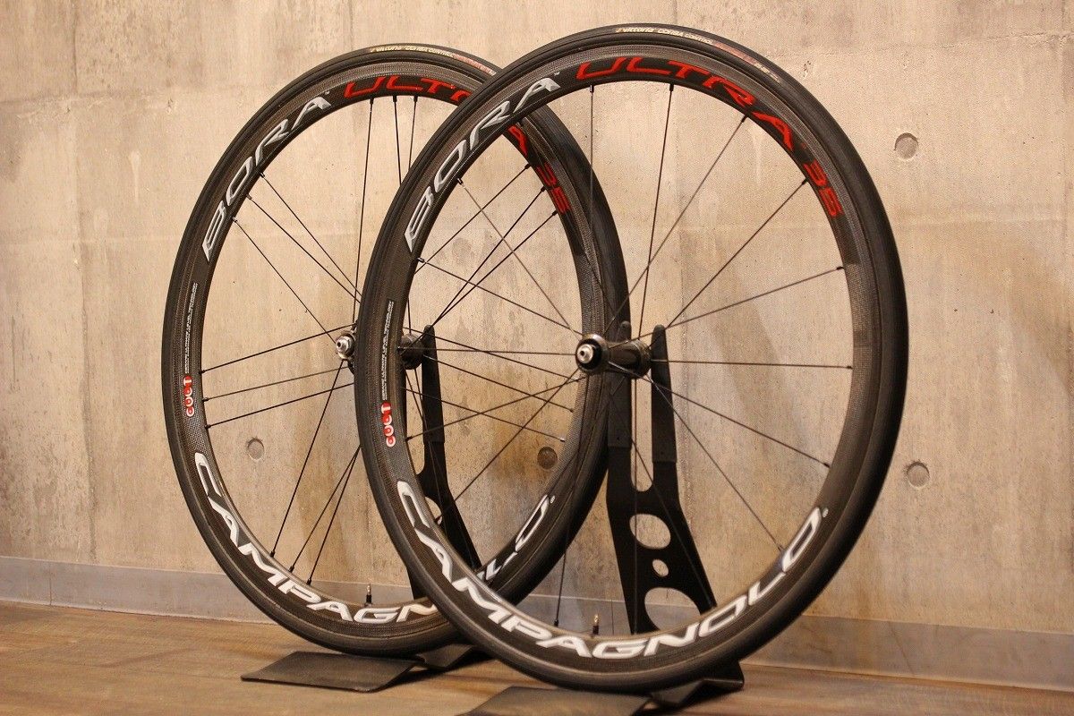 カンパニョーロ CAMPAGNOLO ボーラ ウルトラ BORA ULTRA 35 TU カーボン チューブラー ホイールセット カンパ 11 12S 名古屋店