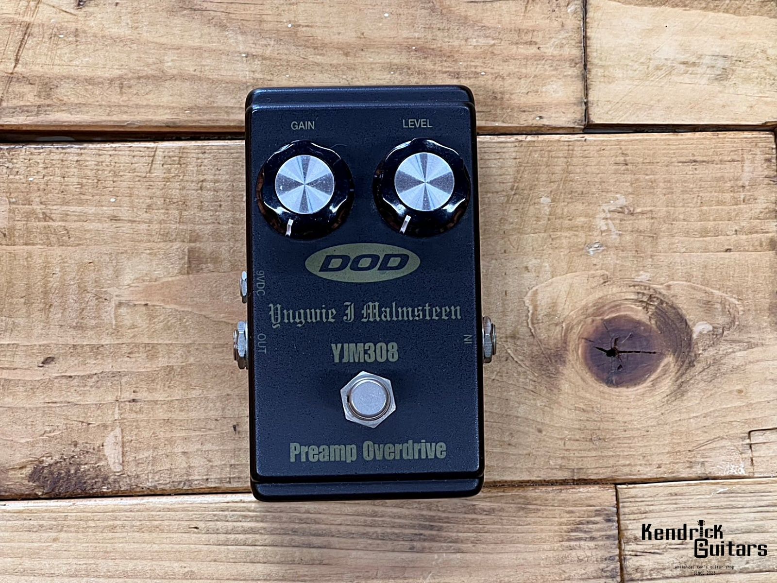 DOD YJM308 Overdrive Preamp（Yngwie J. Malmsteen Signature