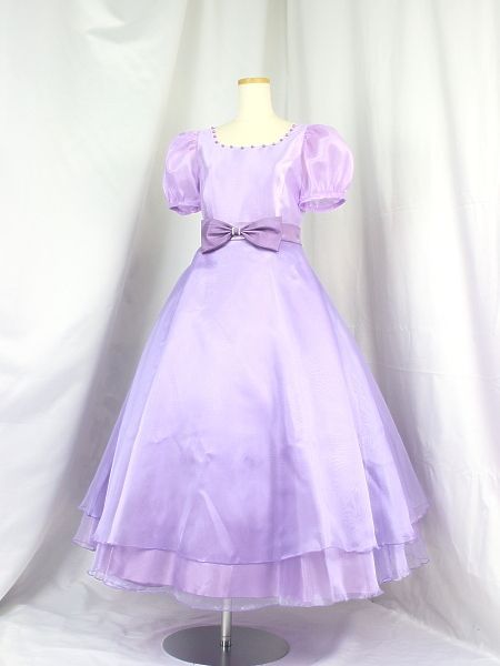 ゆめりすと ビクトリア ライラック パフスリーブ 155 1着 品