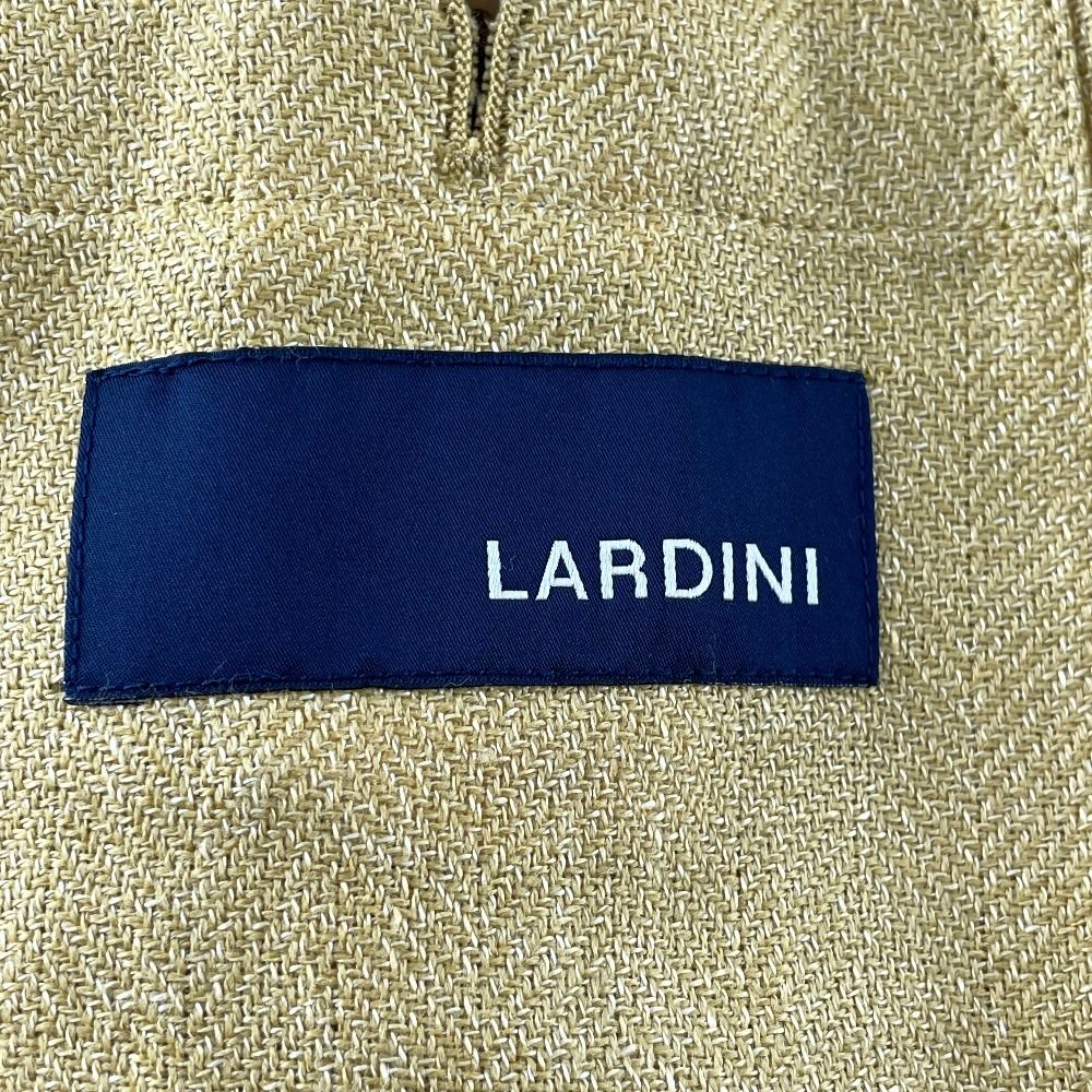 LARDINI ラルディーニ JR903AQ イエロー ウールリネン 3Bテーラード 