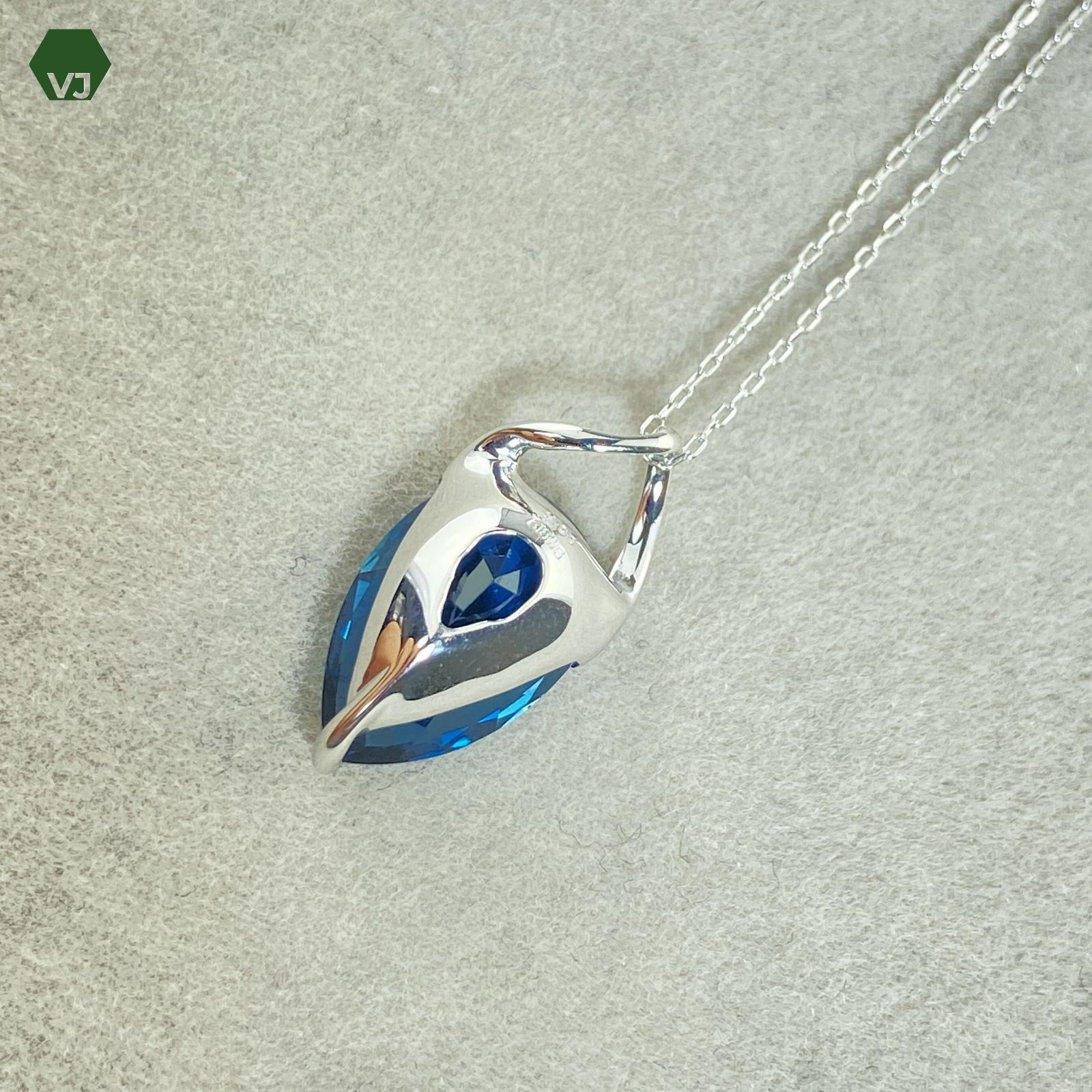 27-07】ブルートパーズ ネックレス 3.00ct 